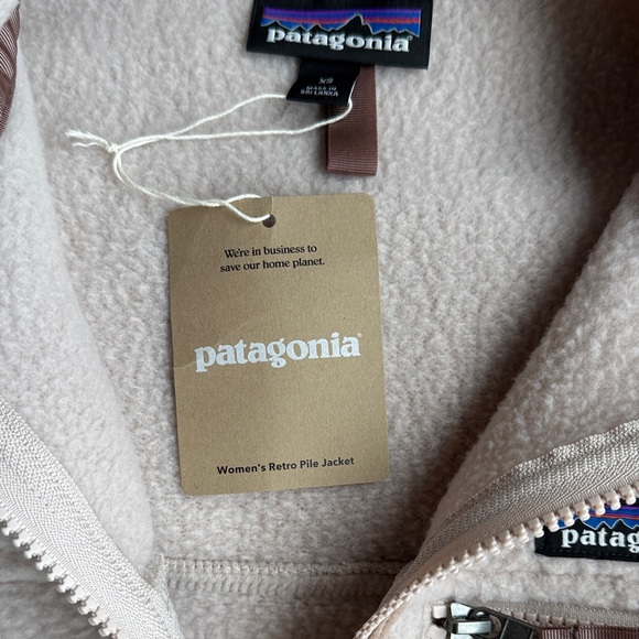 Patagonia Fleece Full Zip Jacket NWT - Picture 3 of 4